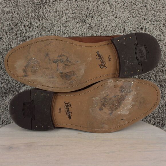 Florsheim Oxford Dress Shoes Mens 10.5D Brown Leather Cap Toe Classic - Picture 7 of 12